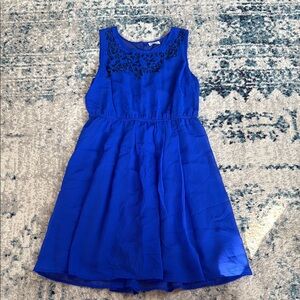 Royal Blue Mini Sundress